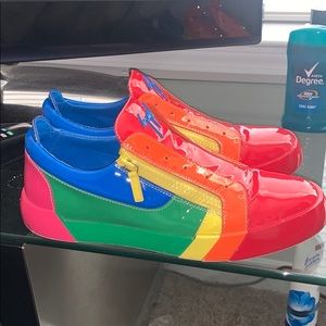 Giuseppe Zanotti Patent Leather low